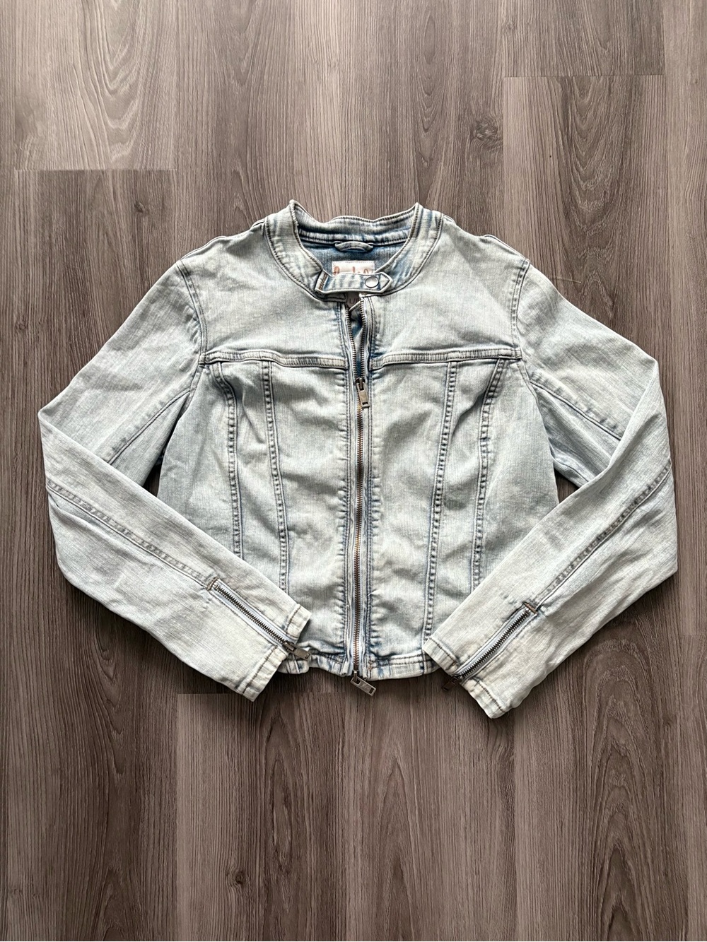 Suko Jeans Light Blue Denim Jean Jacket